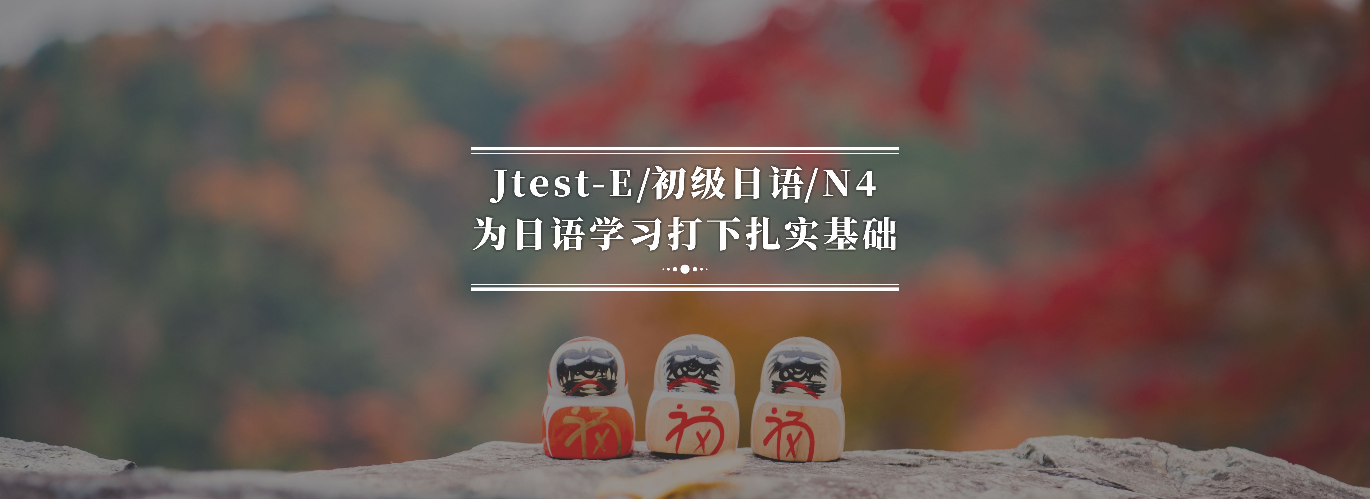 初级下·N4·Jtest-E
